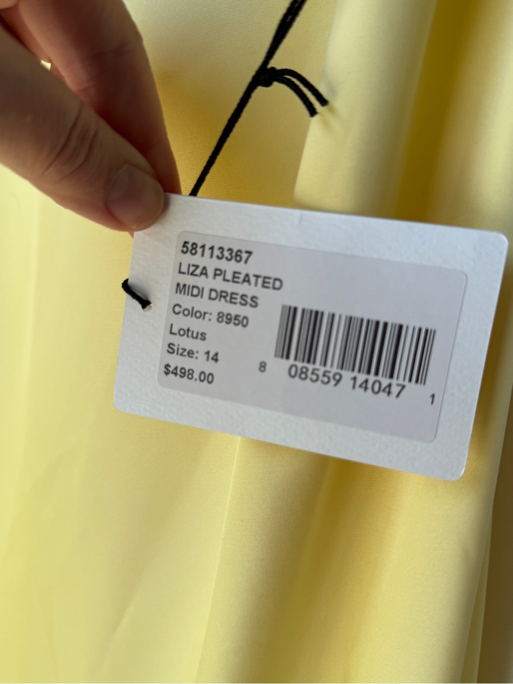 AMUR Liza midi dress - Picture 4 of 14